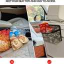 Renewold Green Hunting Camo Car Pocket Organizer Small Storage Bag for Sunglasses Keys Wallet Cell Phone Holder Auto Pouch Car Accessories Multifunction for Office Bedroom Boat Women Men Gift