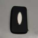 Sun Visor Tissue Holder, Zipper Napkin Holder, PU Leather Backseat Tissue Case for Car, Vehicle (Black)