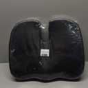 Luxury Seat Cushion, 3 Inch Thick Memory Foam for Pressure Relief, Sciatica, Tailbone Pain & Back Pain Relief, Multi-Use for Bleachers, Car, Gaming, Office Chair