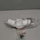 BoostArea LED 2 Light Track Lighting Kit, White 2 Way Ceiling Spot Lighting, Flexibly Rotatable Light Head for Kitchen, Living Room, Bedroom, GU10 Bulb Not Included