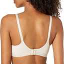 Warner's Women's Blissful Benefits Women's Super Soft Wireless Lightly Lined Comfort Bra (Beige, M)