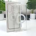 Magnetic Transparent Case – Comparable with S25 Ultra, Shockproof, Slim, Durable, Clear Protective Frame (S25 UL Clear)
