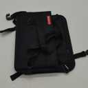 car seat organizer with integrated tablet holder - Reinforced back - with extra pen pocket - for business and children - Designed in Germany (Black)