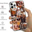 Autumn Pumpkin Case - Compatible with iPhone 16 Pro, Aesthetic Fall Case, Unique Trendy Design TPU Bumper Protective Cover