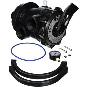 Hayward SP071620T Pro Series Control Valve Vari-Flo 2-Inch with Clamp Black