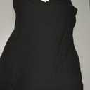 YOXUA Women's Summer Sleeveless Boat Neck Mini Dress Slim Fit Party Club Teacher Casual Office Dresses (Large, Black)