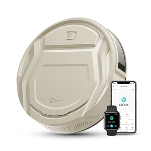 Lefant M210 Pro Robot Vacuum, Strong 2200Pa Suction, 120 Min Runtime, Super Slim Thin, Low Noise, Self-Charging, Wi-Fi/App/Alexa Control, Ideal for Pet Hair & Hard Floors, Pearly White