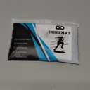 INDEEMAX Copper Wrist Compression Sleeve 1 Pair, Comfortable Hand Brace Support for Arthritis, Tendonitis, Sprains, Workout, Carpal Tunnel - Left & Right - Women and Men (Black)