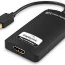 Cable Matters SuperSpeed USB 3.0 to HDMI Adapter (USB to HDMI Adapter) for Windows up to 1440p in Black