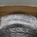 Uiifan 50 Pcs Silver Charger Plates Bulk 13'' Antique Plastic Chargers, about 13 inches in diameter
