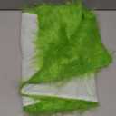 Moukeren Faux Fur Long Table Runner 13.78 x 47.24 Inch, Christmas Luxury Plush Runner Winter Rug Decorative Modern Center Piece for Dining Coffee Table Party Birthday Wedding Dresser (Green)