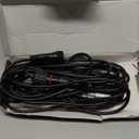 16.4Ft/5M Extension Cable for Christmas String Lights IP68 Waterproof Extension Lead 24AWG Extension Cord for Outdoor Solar String Lights, Indoor String Lights, 2 Pin, Black