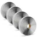 WELSTIK Butyl Tape 1/8" x 1" x 30' (4 Pack) - Black Butyl Rubber Sealant Tape for RV Roof Repair, Leak Proof Seal Tape for Windows, Boats, Metal, Glass & EPDM Rubber Roof Patching
