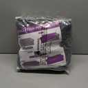 WEERRW 4 Pieces Velvet High Stretch Couch Covers for 3 Cushion Sofa Slipcovers, Washable Furniture Protector with Non Slip Elastic Bottom, Feature Soft and Thick Plush Fabric, Dark Grey, Large