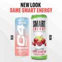 Cellucor C4 Smart Energy Drink - Sugar Free Performance Fuel & Nootropic Brain Booster, Coffee Substitute or Alternative | Cherry Berry Lime 12 Oz - 12 Pack (EXP 08/05/26)