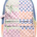 Simple Modern Ellis Backpack for School | Medium 20L Elementary Middle and High School Bookbag for Kids and Teens | Girls and Boys | Hopscotch Checkmate, Medium | 20 Liter