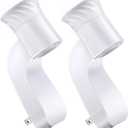 2 Pack Wall Fragrance Plug in Compatible with Bath and Body Works WallFlower Fragrance, ETL Certified, Rotatable, Precise Scent Control Fragrance Diffuser Plug for Home, Office