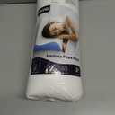 Cervical Pillow for Neck Pain Relief - Contour Pillow Memory Foam Pillows for Sleeping, Double Ear Relief Zones Neck Pillow, 6CM Enhanced Neck Support Cooling Bed Pillow for All Sleep Positions (Standard (Pack of 2), White Blue)