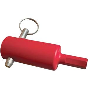 EZ-Crank Trailer Jack Drill Adapter - Heavy Duty Power Drill Crank Handle for 1" Handle Studs, Faster Trailer Jack Operation Tool for Timpte, Dump, Flatbed Trailers