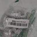 Strong Magnetic Curtain Strap Twisted Rope Design, Suitable for Living Room Home Decoration(2pcs White)