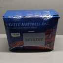 Homemate Heated Mattress Pad Full Size for Cold Sleepers, 5 Heated Setting Coral Fleece Electric Mattress Pad Full, Bed Warmer with Single Controller & Auto Off 10 Hours, Fit Up to 21 Inch, 75"x54"