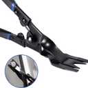 Toolwiz Panel Removal Tool Universal Auto Door Car Upholstery Trim Clip Removal Plier - Car Interior Clip Fastener Panel Pliers Automotive Prevents Damage to Trim Vehicle Dash Radio Audio Installer