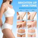 Skin Brightening Cream for Body Dark Spot Corrector for Private Parts, Inner Thigh, Bikini Areas Fades Hyperpigmentation & Uneven Skin Tone, Skin Lightening Cream for Underarms, Knees, 1.7 fl oz