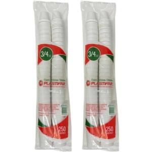 Mini Disposable Cuban Style and Espresso Coffee Cups 3/4 oz. Pack of 500