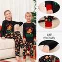 Rnxrbb 2025 Family Christmas Pajamas Pjs Set Matching Christmas Pajama Xmas Sleepwear for Couples Adult Women Men Kids (Green)