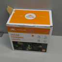 GIGALUMI Solar Lights Outdoor Waterproof, 12 Pack Solar Hanging Lights Garden Decor, Gifts for Women, Solar Outdoor Lantern Waterproof Cracked Glass for Yard, Fence, Tree(Warm White)