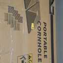 Cornhole Board Set Cornhole Games for Adults Portable Choose Regulation or Tailgate Size