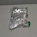 silver y2k purse for women, cool sparkly bucket purse, cute aesthetic fashion bag, small silver clutch bag