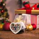 2 x Book Lovers Gifts, Book Ornament for Christmas Tree, Book Lover Christmas Ornaments, Ceramic Ornament (Book)