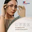 safety goggles, scratch resistant and impact resistant fully transparent goggles, certified by ANSI Z87.1