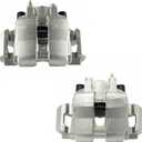 TRQ Front Brake Caliper Set Compatible with 2005-2009 Ford Escape Mazda Tribute 2007-2009 Mercury Mariner