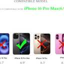 Watercolor Christmas Tree Phone Case Compatible with iPhone 16 Pro Max, Aesthetic Christmas Phone Case for iPhone 16 Pro Max, Cool TPU Shockproof Case Cover