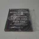 Be Strong and Courageous Joshua 1:9 Bible Verse Canvas Wall Art - Christian Scripture Inspirational Wall Decor for Prayer Room, Faith-Based Home Decor, Religious Gift for catholic Women,christians, Motivational Spiritual Living Room,bedroom Art. A-387