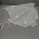 Women's Sequin Halter Crop Tops Sparkly Lace Up Backless Party Night Out Tank, L