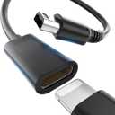 Charging Adapter for Nintendo 3DS / 2DS / DSi Compatible with Lightning Cable 10cm Short Cable Power Only (1)