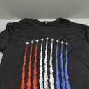 Men Patriotic 4th of July Shirt American Flag Shirt USA Air Force Tshirts Memorial Day Tee Tops (Medium, Black)