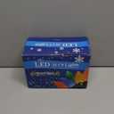 C9 Bulb Musical Christmas String Lights - 35 LED 23Ft Music Vintage Light with 25 Holiday Songs, 7 Modes, Volume Control - Christmas Tree Decor for Outside Home Dorm Wreath Decorations - Multicolor