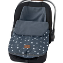 JJ Cole Baby Bundle 365 – Baby Car Seat Cover & Stroller Accessory – Lightweight Baby Bunting for Year Round Comfort