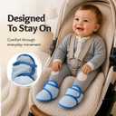 Baby Deedee Girls Bootie, Blue, 18 Months US