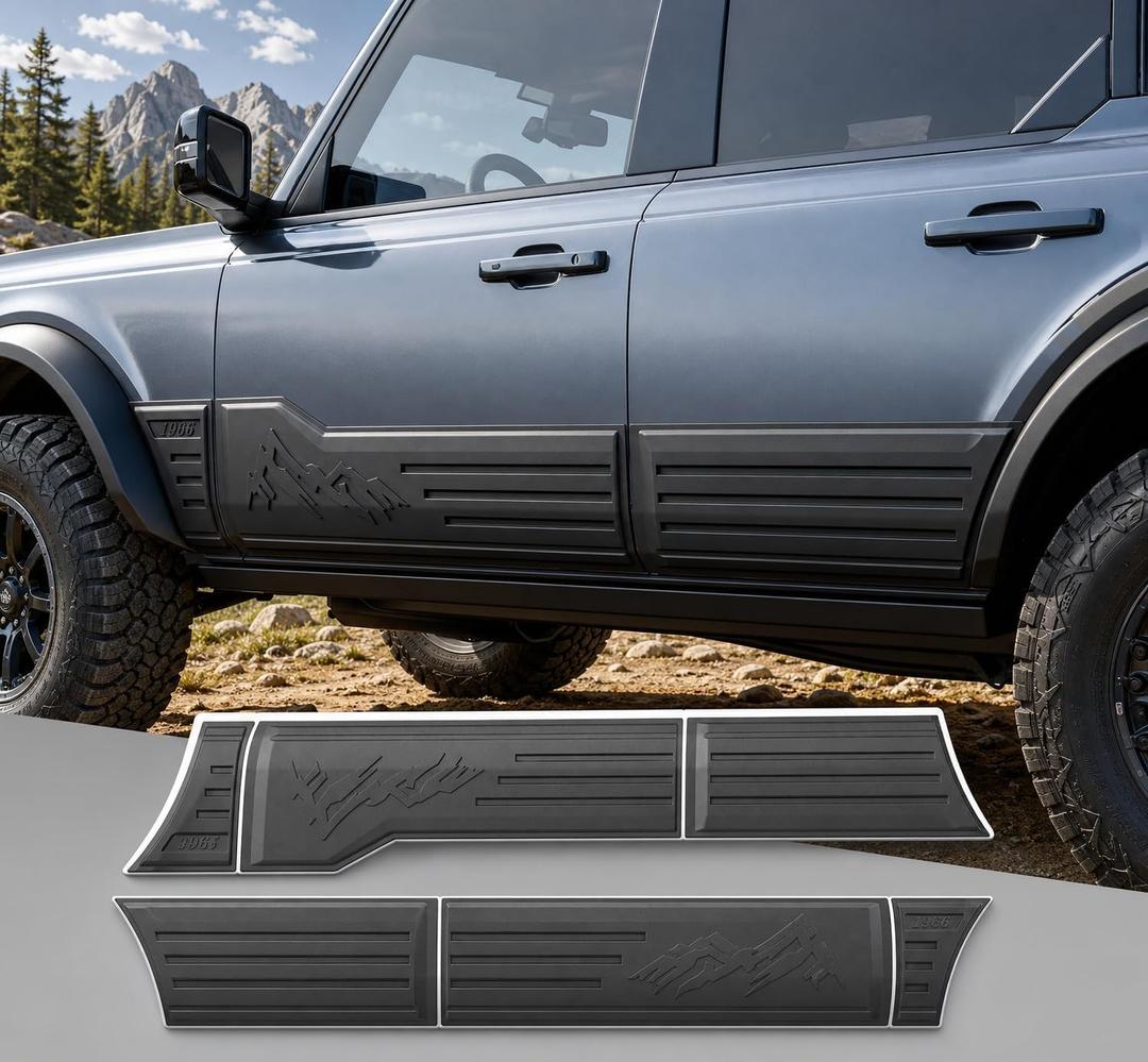 RFA Door Molding Trim & Side Door Protector Fit for Ford Bronco 2021-2026