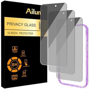Ailun 2 Pack for iPhone 17 Pro Max Privacy Screen Protector [6.9 inch] with installation frame, Anti Spy Private Tempered Glass Anti-Scratch Case Friendly