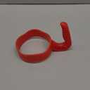 Comfortable Mug Handle, Plastic Anti Slip Jug Carrier Handle, Travel Mug Handle Attachment for 20oz-30oz Jugs, Bottles, and Tumblers (Red)