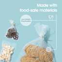 Spartan Industrial - 9" X 12" Open-End Flat Bags (200 Count) 1.1 Mil Clear Poly Bags for Clothing, Art, Journal Packaging (Do Not Have Seal and Do Not Have Prints)