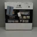 Art3d PVC 3D Wall Panel, Decorative Wall Tile in Black 12-Pack 19.7"x19.7"