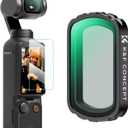 K&F Concept Magnetic Black Diffusion 1/4 Filter for DJI Osmo Pocket 3, Creative Mist Cinematic Effect Filters for Osmo Pocket 3 Creator Combo