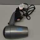 Conair Travel Hair Dryer with Dual Voltage, 1875W Compact Blow Dryer with Folding Handle, Gray